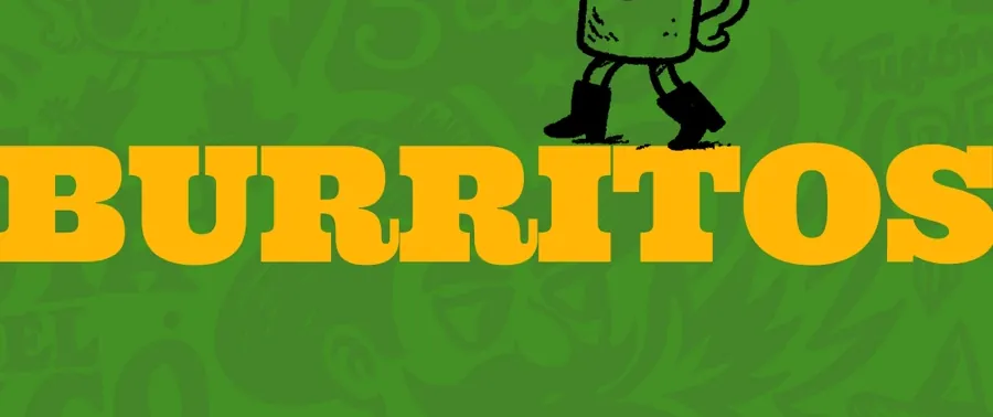 Ilustración de la carta: BURRITOS